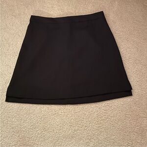 NWOT: BLACK LUSH MINI SKIRT